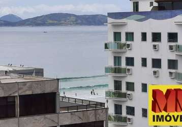 Cobertura na praia do forte com vista mar em cabo frio