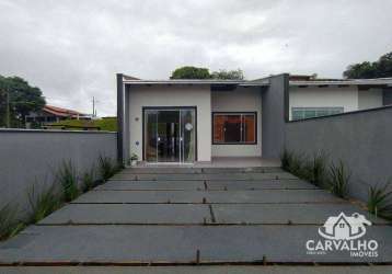 Casa com 3 dormitórios para alugar, 76 m² por r$ 2.553,00/mês - itajuba - barra velha/sc