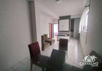 Apartamento com 2 dormitórios para alugar, 100 m² por r$ 2.475,00/mês - centro - barra velha/sc