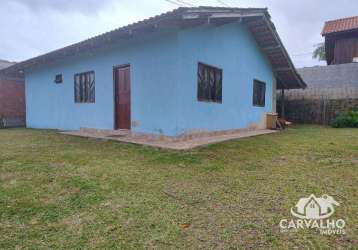 Casa com 3 dormitórios para alugar, 100 m² por r$ 1.856,25/mês - vila paraguai - barra velha/sc