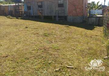 Terreno à venda, 300 m² por r$ 72.000 - tabuleiro - barra velha/sc