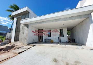 Casa no condomínio cajupiranga club em parnamirim com 150m²