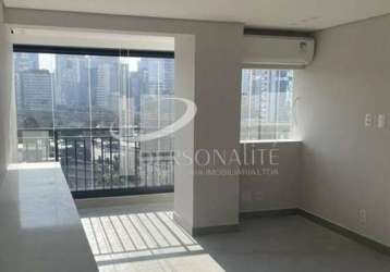 Apartamento novo, 93 m2, 2 suítes e 2 vagas, para locação, brooklin