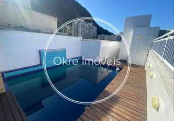 Cobertura com 3 quartos à venda na rua marechal mascarenhas de morais, copacabana, rio de janeiro, 281 m2 por r$ 4.500.000