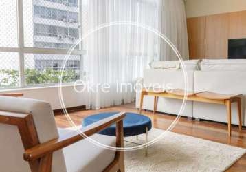 Apartamento com 4 quartos para alugar na rua general artigas, leblon, rio de janeiro, 126 m2 por r$ 29.990