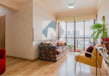 Apartamento para venda em são paulo, chácara califórnia, 3 dormitórios, 3 banheiros, 1 vaga