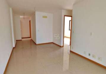 Apartamento de 2 quartos / 1 suíte, indevassado, vazio, 1ª locação, 1 vaga.