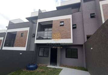 Sobrado com 3 dormitórios à venda, 124 m² por r$ 650.000,00 - uberaba - curitiba/pr