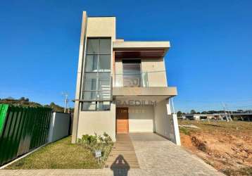 Casa com 3 dormitórios à venda, 183 m² por r$ 1.299.000,00 - santa cândida - curitiba/pr