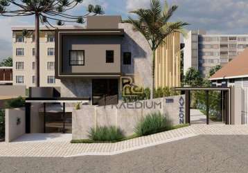 Apartamento duplex com 1 dormitório à venda, 46 m² por r$ 400.560,00 - alto da rua xv - curitiba/pr