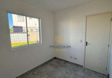 Apartamento com 2 dormitórios à venda, 37 m² por r$ 206.700,00 - jardim guarujá - colombo/pr