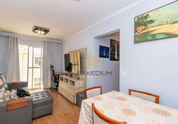 Apartamento com 3 dormitórios à venda, 69 m² por r$ 329.600,00 - fazendinha - curitiba/pr