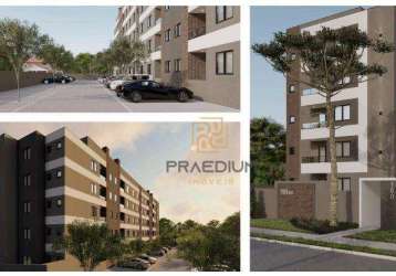 Apartamento garden com 2 dormitórios à venda, 99 m² por r$ 347.000,00 - weissópolis - pinhais/pr