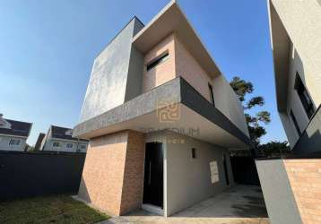 Sobrado com 3 dormitórios à venda, 153 m² por r$ 740.000 - xaxim - curitiba/pr