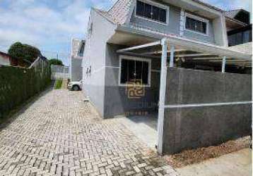 Sobrado com 3 dormitórios à venda, 70 m² por r$ 450.000,00 - sítio cercado - curitiba/pr