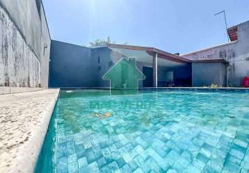 Oportunidade única: lote com edícula e piscina no condomínio mar verde i - caraguatatuba