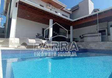 Vende-se residência no cond. garden park - marilia/sp