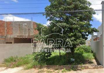 Vende-se terreno no parque das esmeraldas ii - marilia/sp