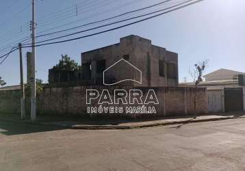 Vende-se residencial/comercial no jardim cavallari - marilia/sp