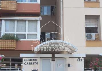 Vende-se apartamento no edifício carlitos - marilia/sp