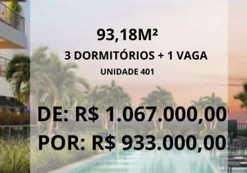 Oportunidade imperdível! apartamento de 93m², 3 quartos com varanda na vila prudente, sp | entrega em dez/24 com venda e financiamento direto!