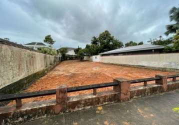 Terreno à venda na rua orleans, 342, américa, joinville por r$ 1.300.000