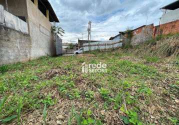 Terreno à venda, 396 m² por r$ 320.000,00 - santa teresa - juiz de fora/mg