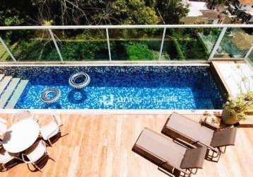 Imponente, muito confortável.  lazer com piscina, boate, cinema. fitness  620 m² de r$ 2.500.000  por r$ 2.400.000- bosque imperial - juiz de fora/mg