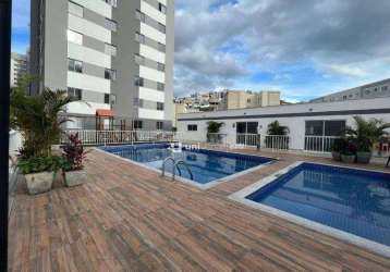 Apartamento com 2 quartos para alugar, 45 m² por r$ 900,00/mês - são pedro - juiz de fora/mg