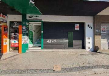 Loja para alugar, 250 m² por r$ 8.000,00/mês - centro - juiz de fora/mg