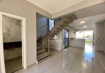 Casa com 3 quartos à venda, 110 m² - bosque dos buritis - uberlândia/mg