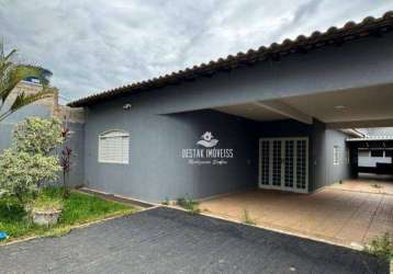 Casa à venda, 250 m² por r$ 590.000,00 - alto umuarama - uberlândia/mg