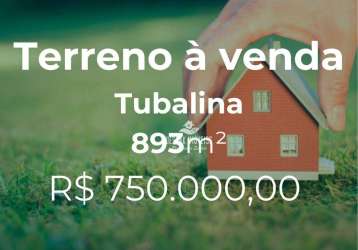 Terreno à venda, 893 m² por r$ 750.000,00 - tubalina - uberlândia/mg