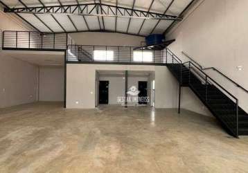 Galpão à venda, 360 m² por r$ 1.600.000,00 - santa mônica - uberlândia/mg