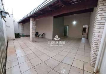 Casa com 3 quartos à venda, 250 m² por r$ 580.000 - jardim holanda - uberlândia/mg