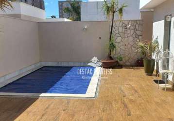 Casa com 4 dormitórios à venda, 187 m² por r$ 1.400.000,00 - royal park - uberlândia/mg