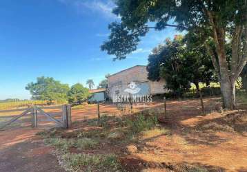 Fazenda à venda, 160000 m² por r$ 3.500.000,00 - morada dos pássaros - uberlândia/mg