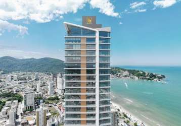 Lançamento! apartamento com 04 suítes no centro de itapema!