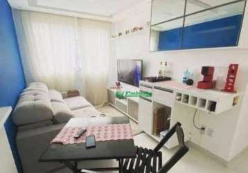 Apartamento com 2 dormitórios à venda, 42 m² por r$ 275.000,00 - jardim santo expedito - guarulhos/sp