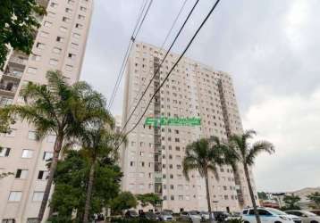 Apartamento com 2 dormitórios à venda, 45 m² por r$ 316.000,00 - cocaia - guarulhos/sp