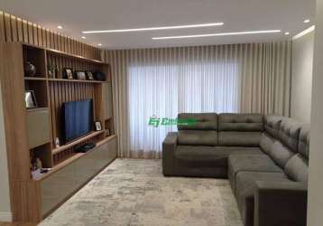 Apartamento com 4 dormitórios à venda, 134 m² por r$ 1.370.000,00 - macedo - guarulhos/sp