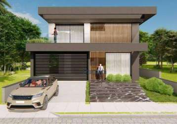 Casa com 4 dormitórios à venda, 311 m² por r$ 2.850.000,00 - cidade universitária pedra branca - palhoça/sc