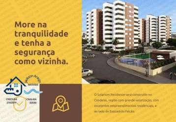 Apartamento para venda em vitória da conquista, candeias, 3 dormitórios, 1 suíte, 2 banheiros, 2 vagas