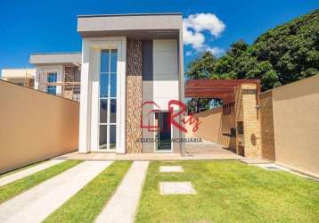 Casa com 3 dormitórios à venda, 92 m² por r$ 399.900,00 - coaçu - eusébio/ce