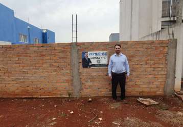 Terreno à venda no loteamento florença - perto da univel.