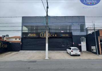 Sala comercial para locação em são paulo, vila doutor eiras, 3 banheiros, 1 vaga