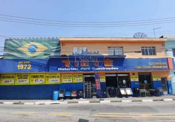 Casa comercial para locação em itaquaquecetuba, vila santa bárbara, 2 dormitórios, 1 banheiro