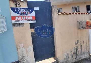 Casa para locação em itaquaquecetuba, vila gepina, 1 dormitório, 1 banheiro