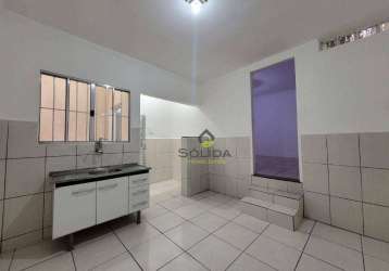 Casa com 1 dormitório para alugar, 35 m² por r$ 1.100,00/mês - jardim paraíso - várzea paulista/sp