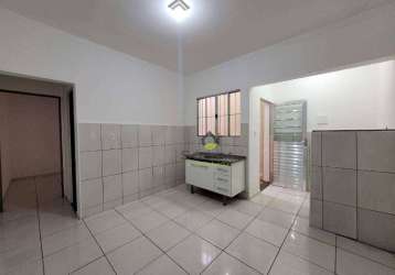 Casa com 1 dormitório para alugar, 35 m² por r$ 1.100/mês - jardim paraíso - várzea paulista - sp.